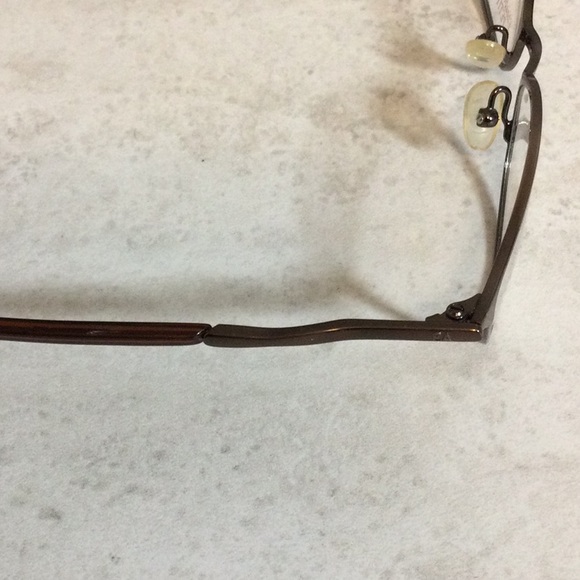 NWT Elizabeth Arden Petite copper metal eyeglasses new old stock - Picture 7 of 16